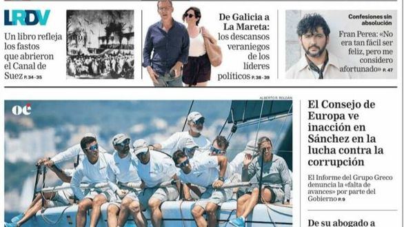 Las portadas de este sábado