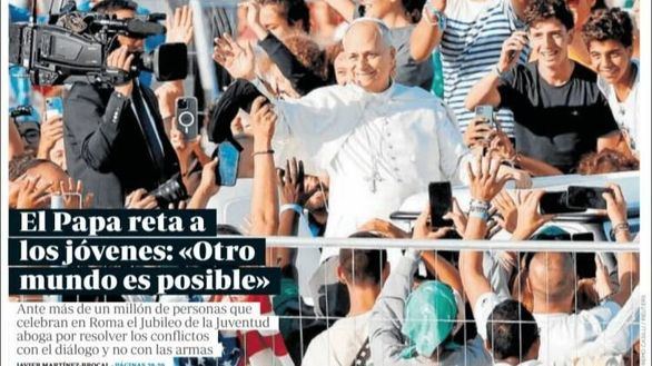 Las portadas de este lunes