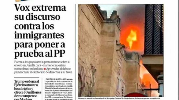 Las portadas de este sábado