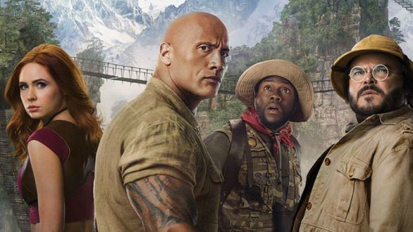 Jumanji: Siguiente nivel y Una nueva vida se reparten la noche