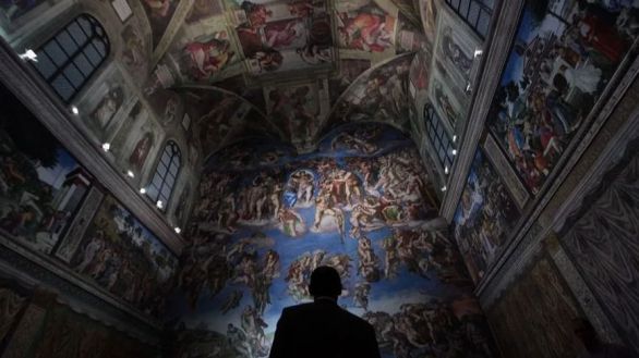 El fresco del Juicio Final de Miguel Ángel será restaurado durante tres meses