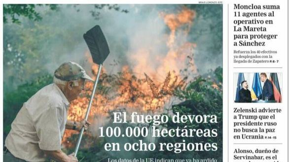 Las portadas de este jueves