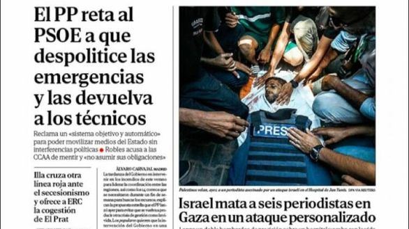 Las portadas de este martes