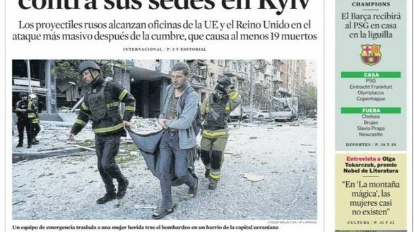 Las portadas de este viernes