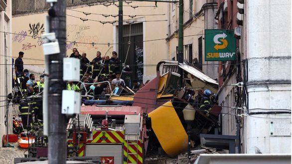Nacionalidades de 8 países entre las 16 muertos en el accidente del funicular en Lisboa