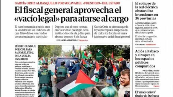 Las portadas de este miércoles