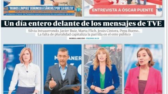 Las portadas de este martes