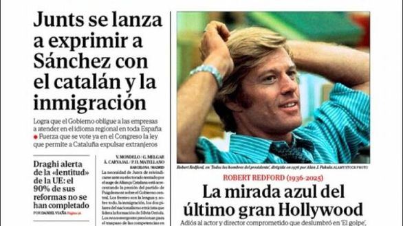 Las portadas de este miércoles