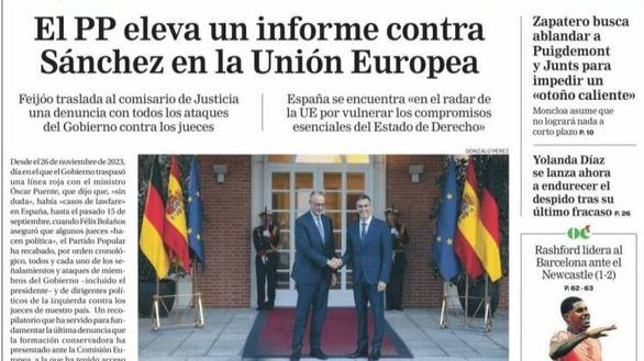 Las portadas de este viernes