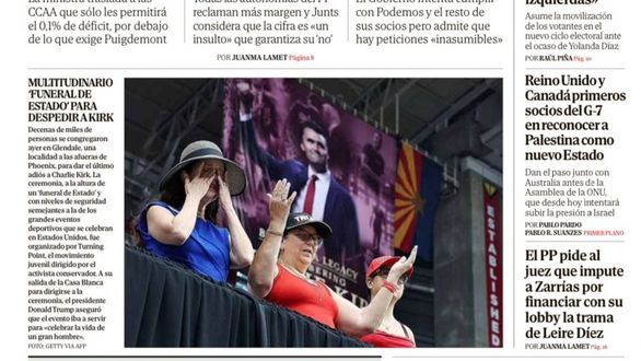Las portadas de los periódicos de este lunes