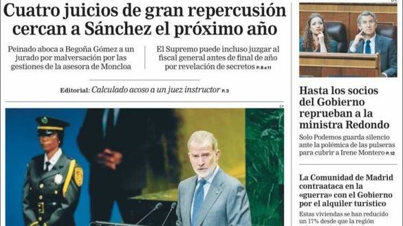 Las portadas de los periódicos de este jueves