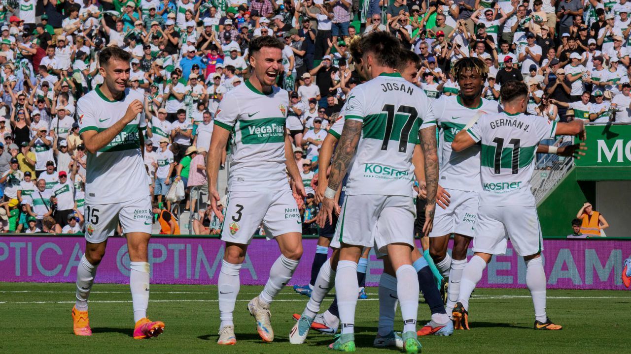 LaLiga. El Elche noquea al Celta y sigue en estado de gracia
