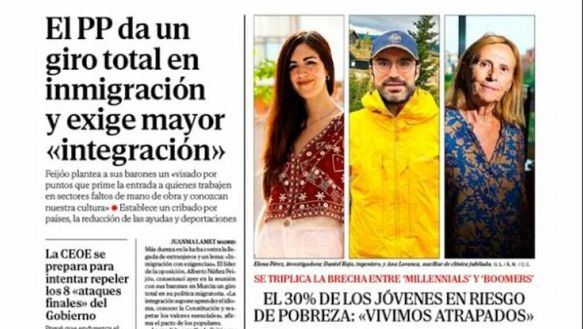 Las portadas de este lunes