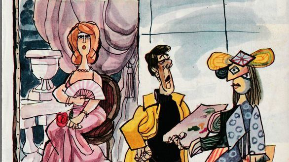 La huella de Picasso en la obra de Mingote, en una exposición en Buitrago del Lozoya