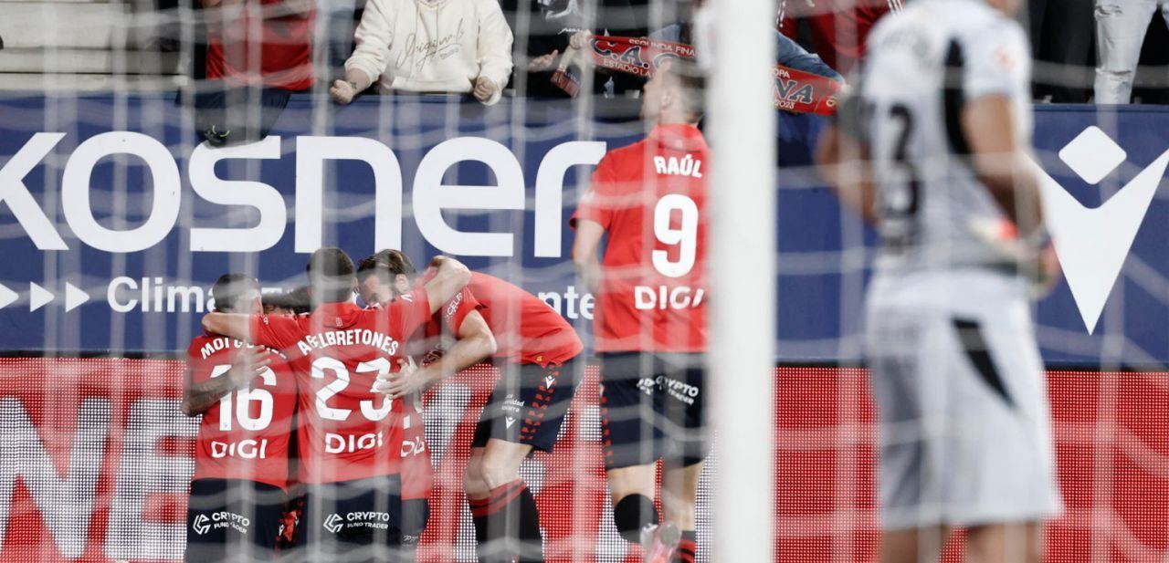 LaLiga. El Osasuna se rehace en la visita del Getafe
