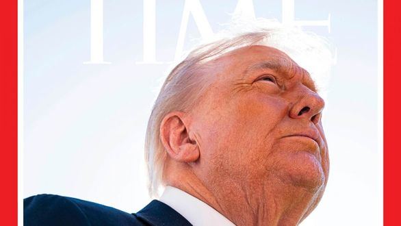 Trump se queja de su foto en Time : 
