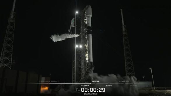 El satélite español SpainSat NG II despega con éxito de Cabo Cañaveral