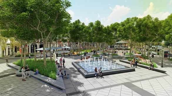 Así será la plaza de Chamberí tras su remodelación