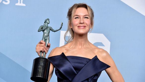 Renée Zellweger inaugura una estatua dedicada a Bridget Jones en Londres