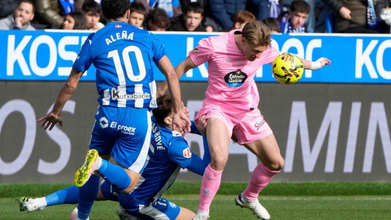 LaLiga. El Celta supera la prueba de Mendizorroza gracias a Iago Aspas