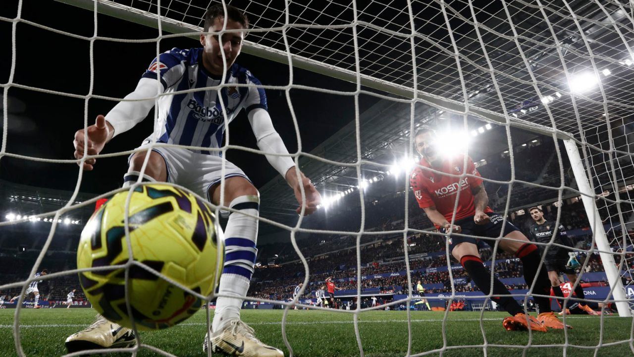 LaLiga. La Real Sociedad remonta en Pamplona y respira