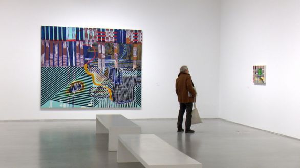 Juan Uslé dona tres cuadros al Reina Sofía, que inaugura una antología del pintor
