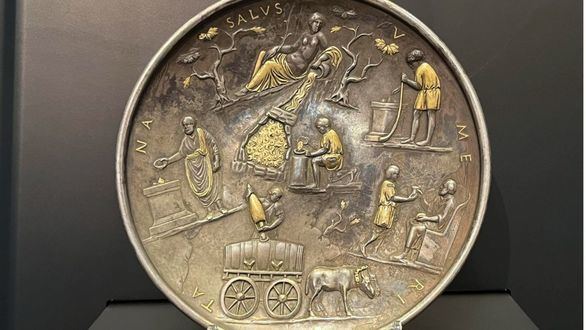 La pátera de Otañes, la enigmática pieza romana sobre el poder curativo del agua