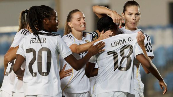 Liga F. El Madrid bate a la Real Sociedad y sube al segundo puesto