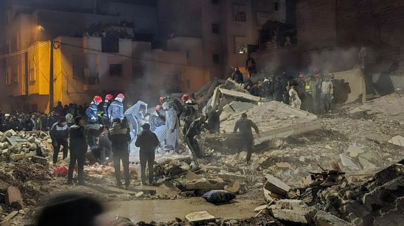 Al menos 22 muertos al derrumbarse dos edificios de viviendas en Marruecos
