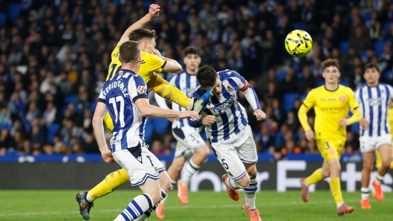 LaLiga. El Girona traslada su depresión a la Real Sociedad