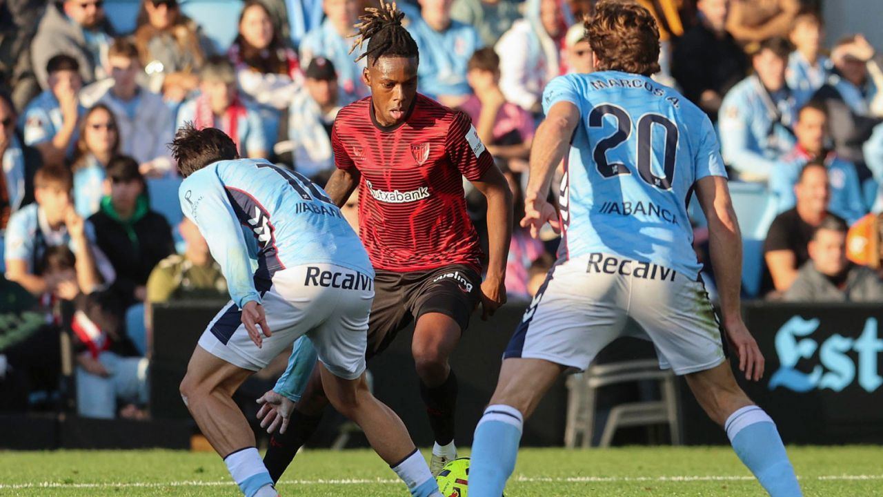 LaLiga. El Celta baja de la nube al Athletic y roza Europa