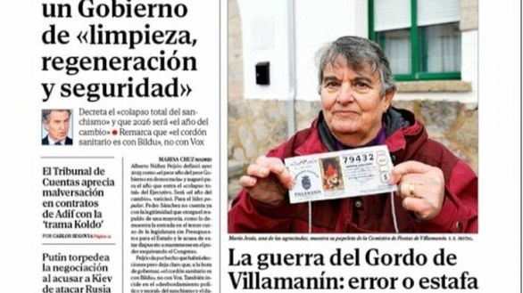 Las portadas de este martes