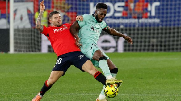LaLiga. Osasuna y Athletic se neutralizan en un duelo intenso