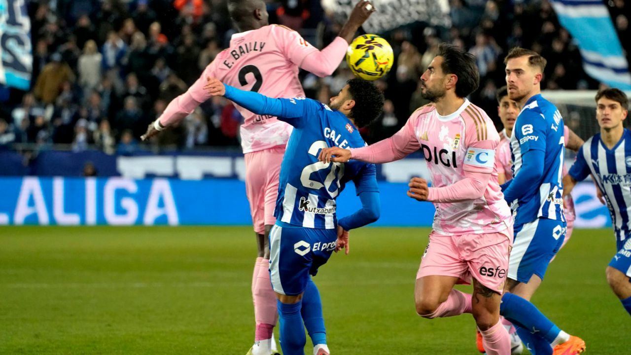 LaLiga. El Alavés frena a un gran Oviedo