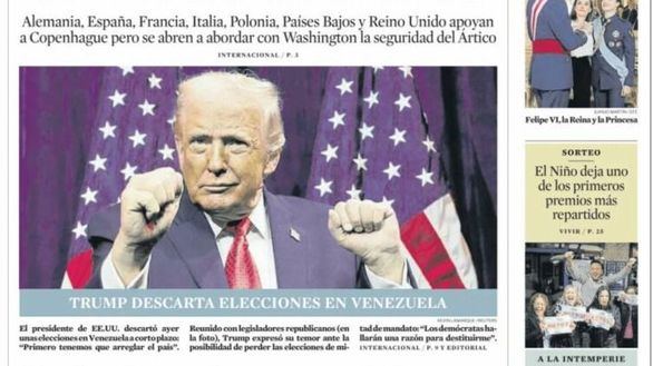 Las portadas de este miércoles