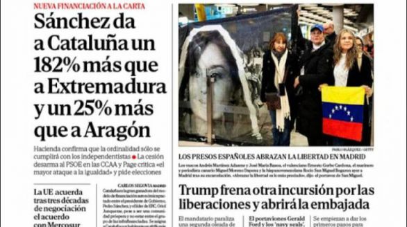 Las portadas de los periódicos de este sábado, 10 de enero