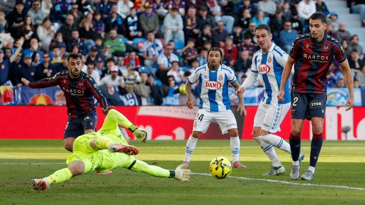 LaLiga. Levante y Espanyol empatan a falta de puntería