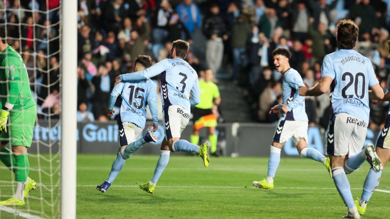 LaLiga. El Celta prolonga su gran momento con una goleada ante el Rayo