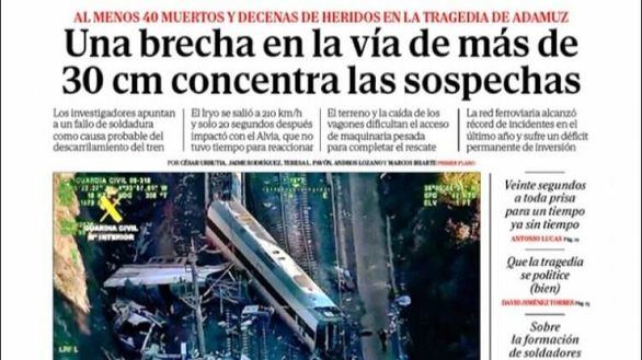 Las portadas de los periódicos de este martes