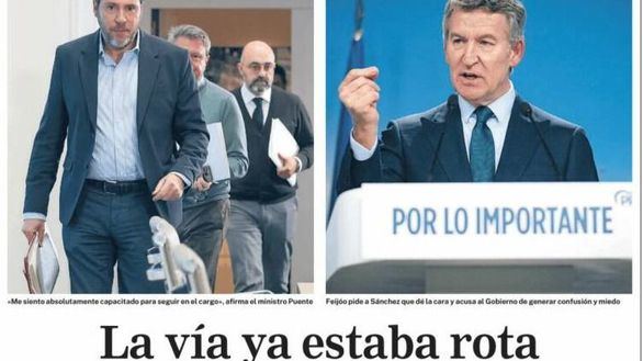Las portadas de este sábado