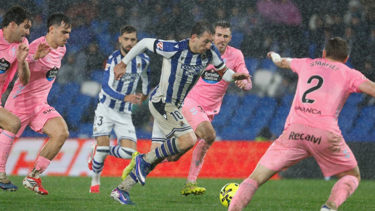 LaLiga. La Real Sociedad firma una gesta frente al Celta