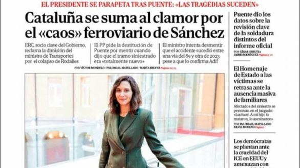 Las portadas de este lunes