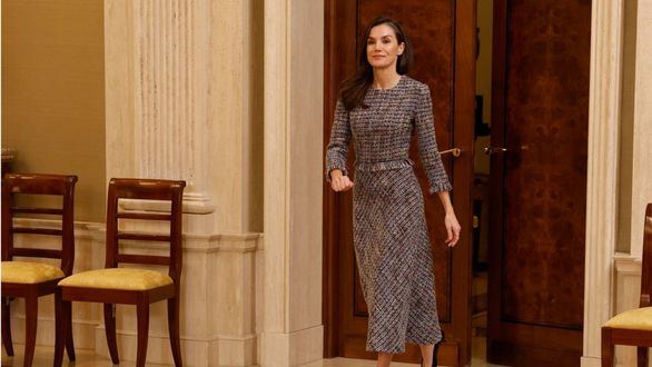 La Reina recibe a diseñadores españoles en la Zarzuela por el 40 aniversario de la Fashion Week Madrid
