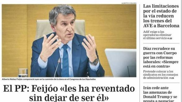 Las portadas de este martes
