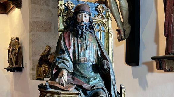 Recuperada en Italia una talla del siglo XV robada en Palencia en 1979