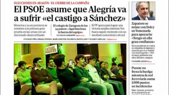Las portadas de los periódicos de este sábado, 7 de febrero