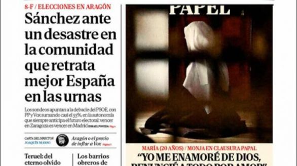 Las portadas de este domingo
