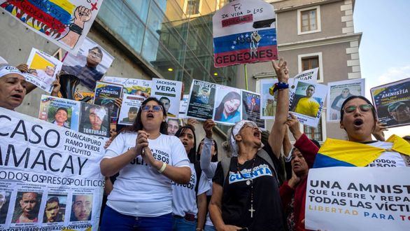 El Parlamento venezolano discute este jueves la aprobación de la ley de amnistía