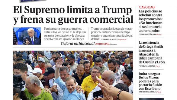 Las portadas de este sábado