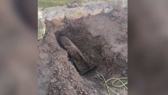 Encuentran una bomba de la Guerra Civil sin detonar bajo una casa en Toledo